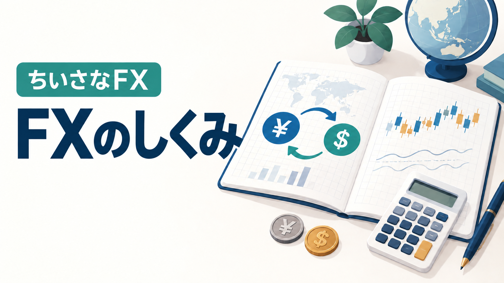 FXのしくみを解説する記事のサムネイル