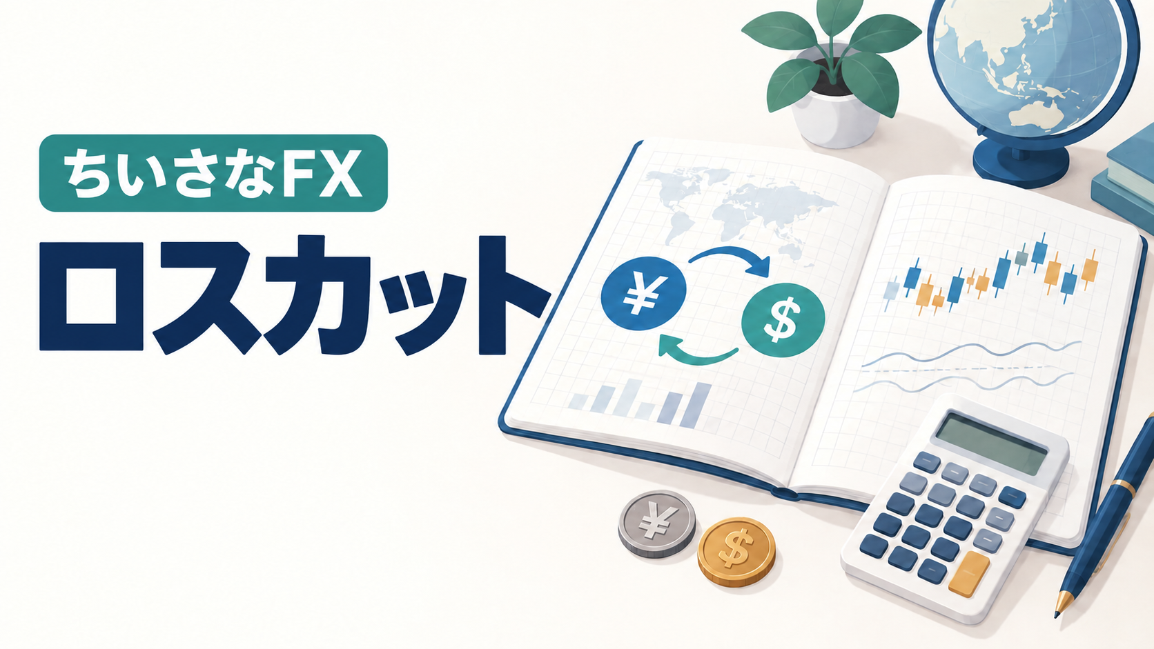 FXのロスカットを解説する記事のサムネイル